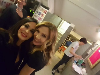 2017 Lorella Cuccarini e Maria Grazia cucinotta Roma  3 maggio 2016 (350x263)